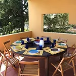 With Swimming Pool And Tennis/basketball Court
